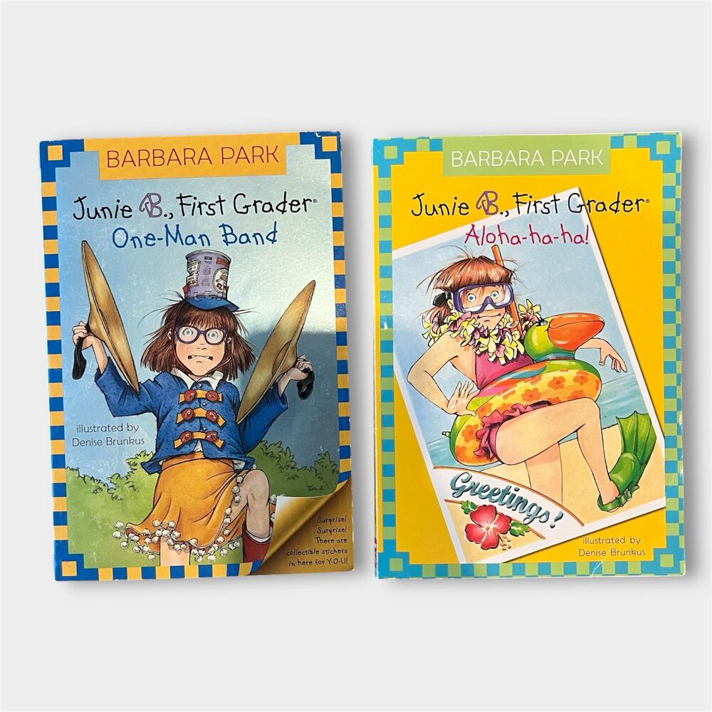 Junie B. Jones 2 Chapter Book Lot